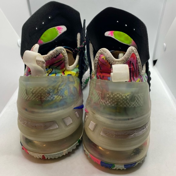 Nike LeBron 18 Men’s Multicolor James Gang Basketball Sneakers CQ9283-002 Size 8 - Picture 4 of 7
